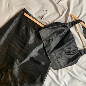 Vintage silky two piece set